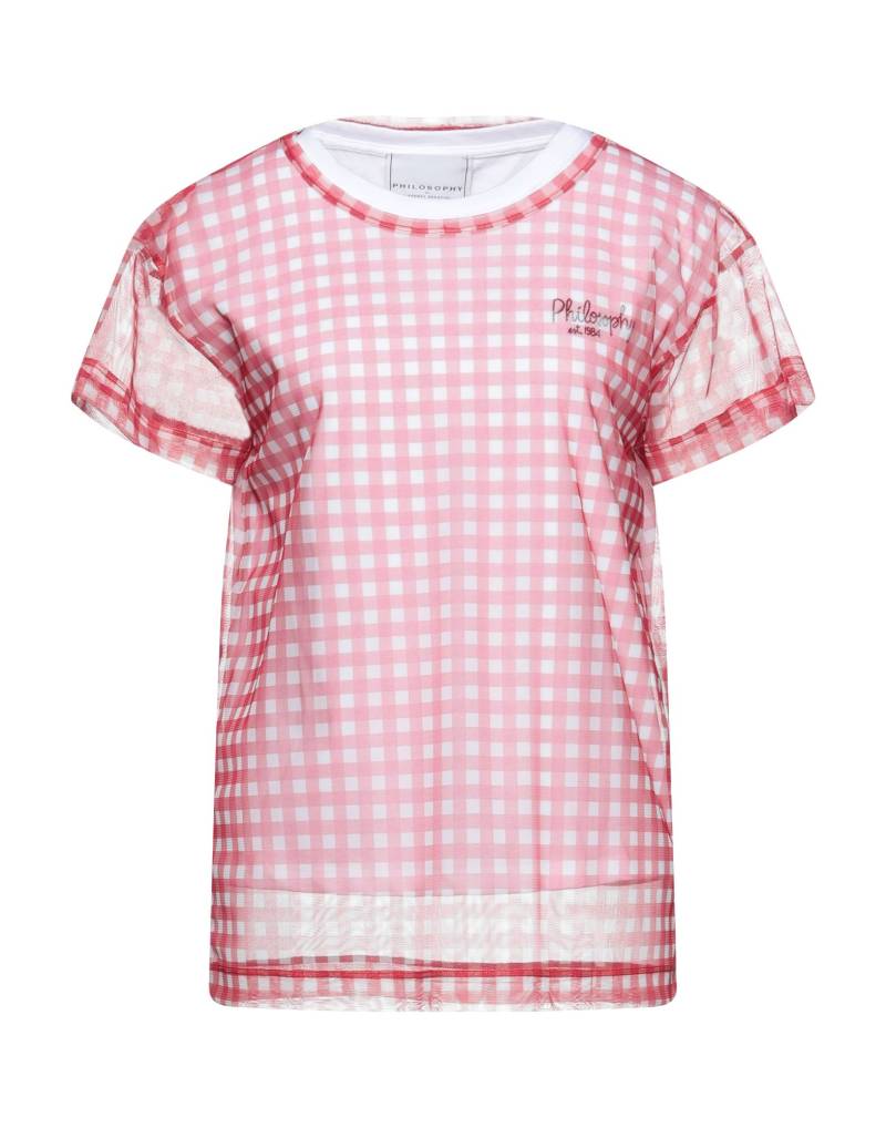 PHILOSOPHY di LORENZO SERAFINI T-shirts Damen Rot von PHILOSOPHY di LORENZO SERAFINI