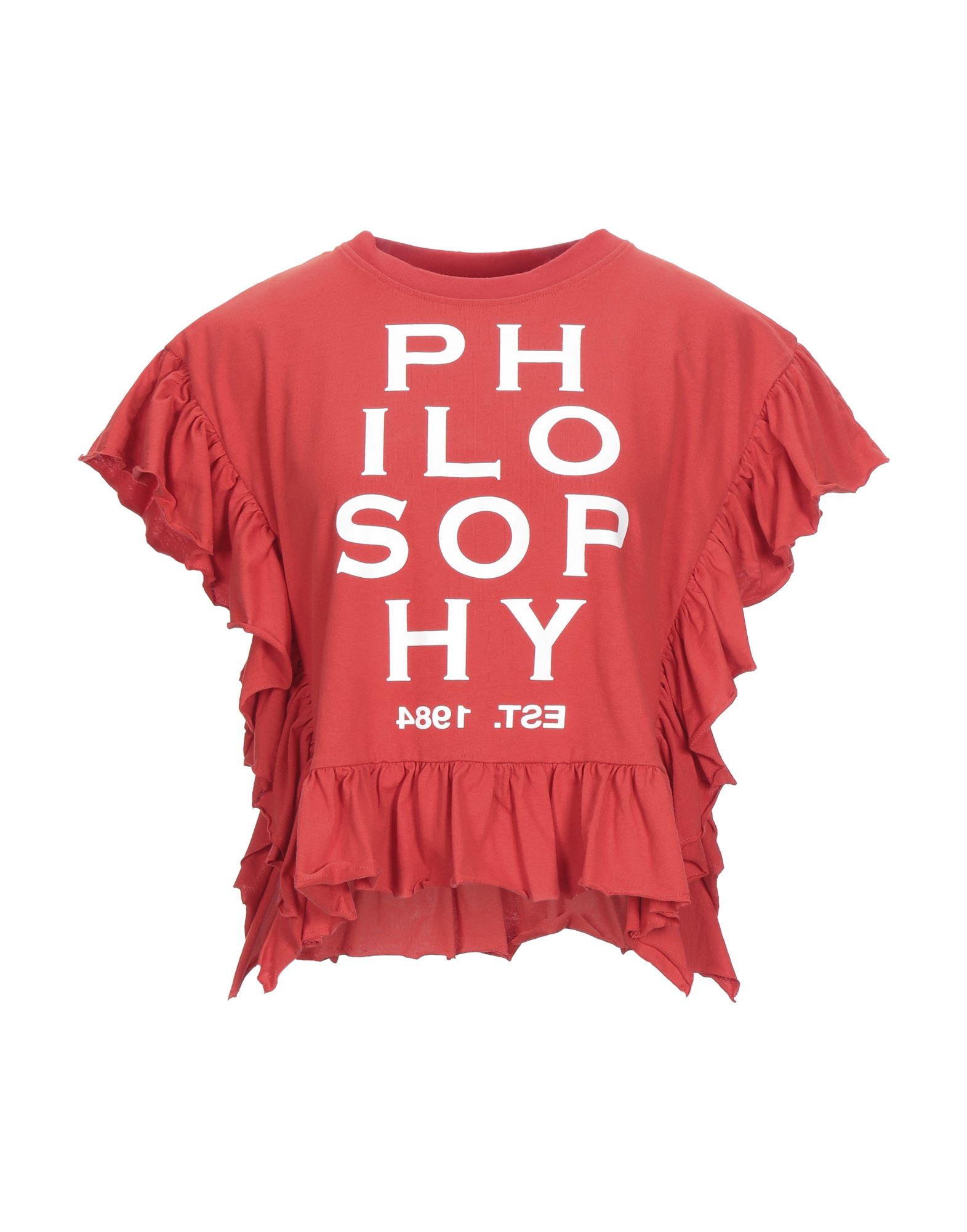 PHILOSOPHY di LORENZO SERAFINI T-shirts Damen Rot von PHILOSOPHY di LORENZO SERAFINI