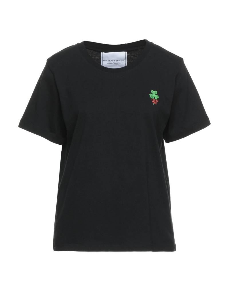 PHILOSOPHY di LORENZO SERAFINI T-shirts Damen Schwarz von PHILOSOPHY di LORENZO SERAFINI