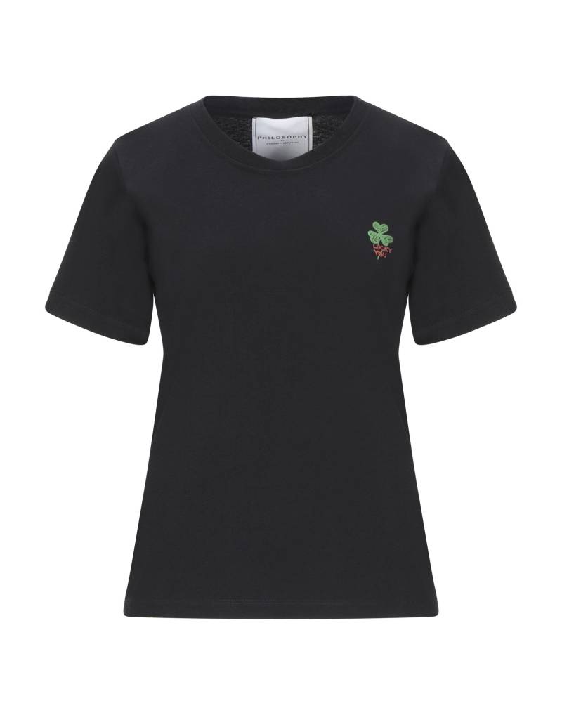 PHILOSOPHY di LORENZO SERAFINI T-shirts Damen Schwarz von PHILOSOPHY di LORENZO SERAFINI