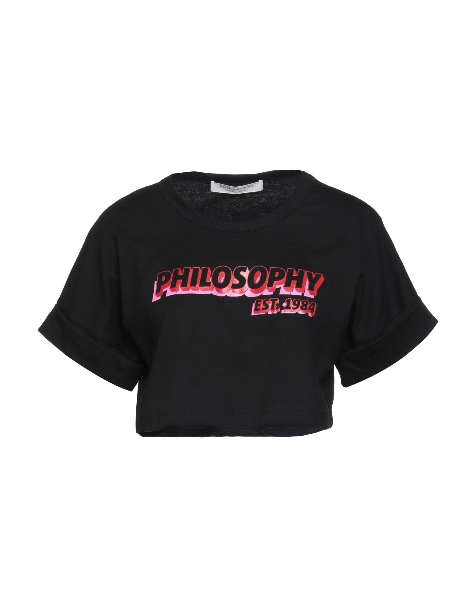 PHILOSOPHY di LORENZO SERAFINI T-shirts Damen Schwarz von PHILOSOPHY di LORENZO SERAFINI