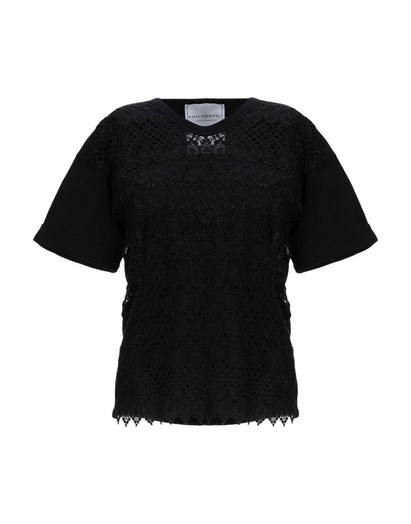PHILOSOPHY di LORENZO SERAFINI T-shirts Damen Schwarz von PHILOSOPHY di LORENZO SERAFINI