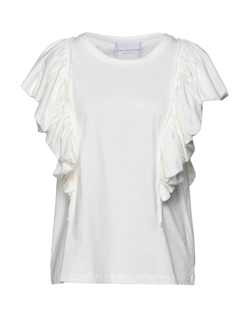 PHILOSOPHY di LORENZO SERAFINI T-shirts Damen Weiß von PHILOSOPHY di LORENZO SERAFINI