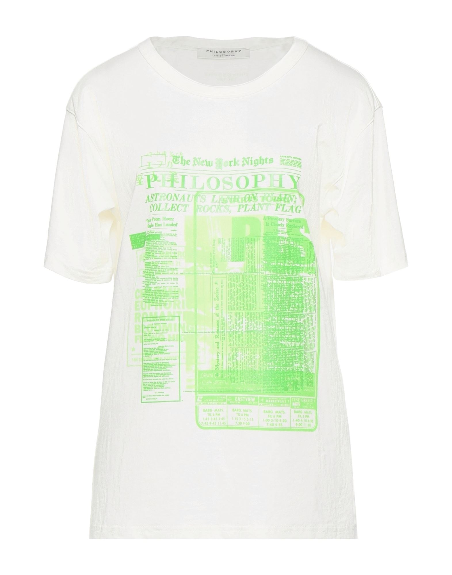 PHILOSOPHY di LORENZO SERAFINI T-shirts Damen Weiß von PHILOSOPHY di LORENZO SERAFINI