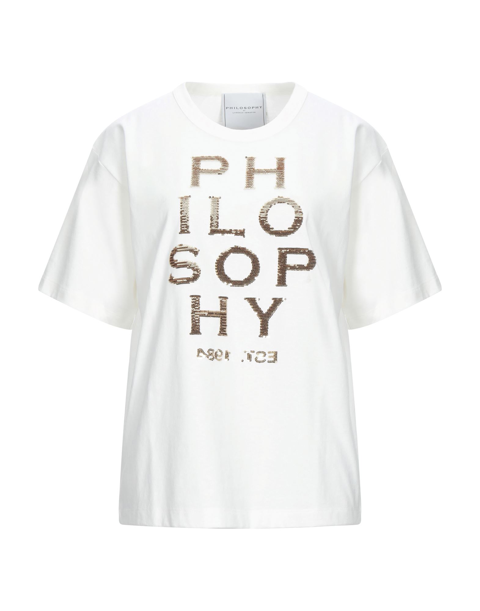 PHILOSOPHY di LORENZO SERAFINI T-shirts Damen Weiß von PHILOSOPHY di LORENZO SERAFINI