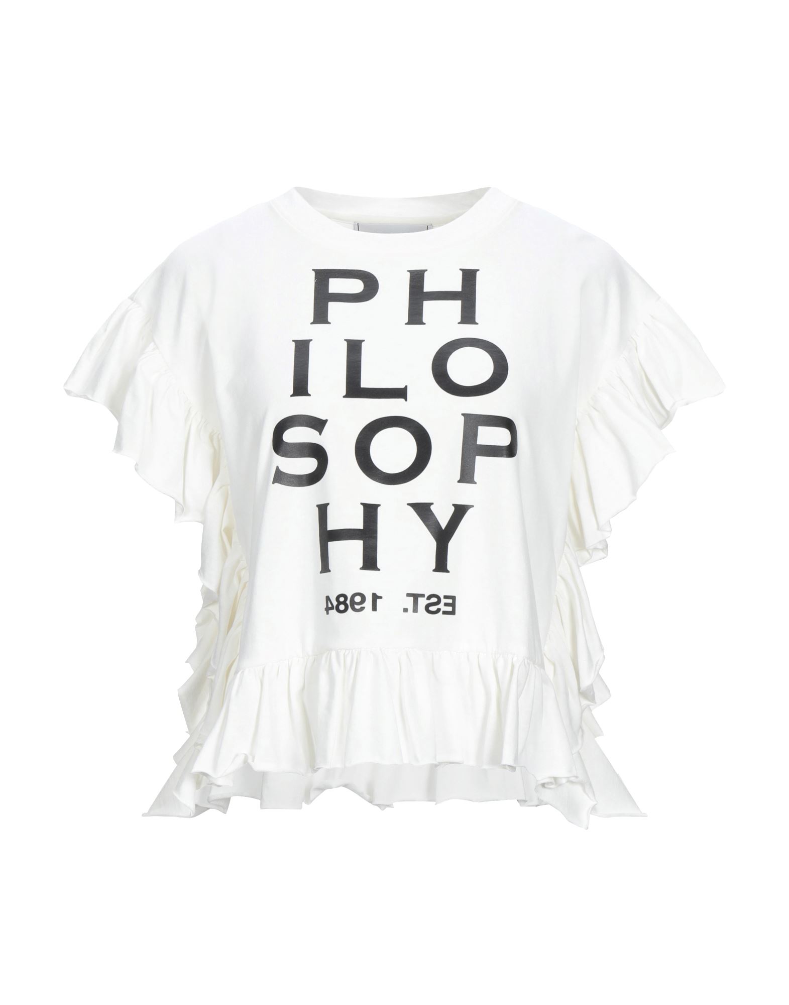 PHILOSOPHY di LORENZO SERAFINI T-shirts Damen Weiß von PHILOSOPHY di LORENZO SERAFINI