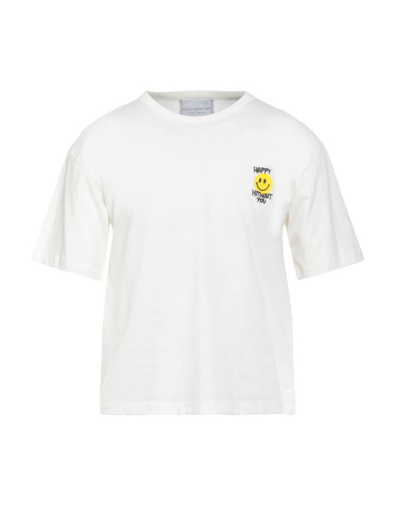 PHILOSOPHY di LORENZO SERAFINI T-shirts Herren Weiß von PHILOSOPHY di LORENZO SERAFINI