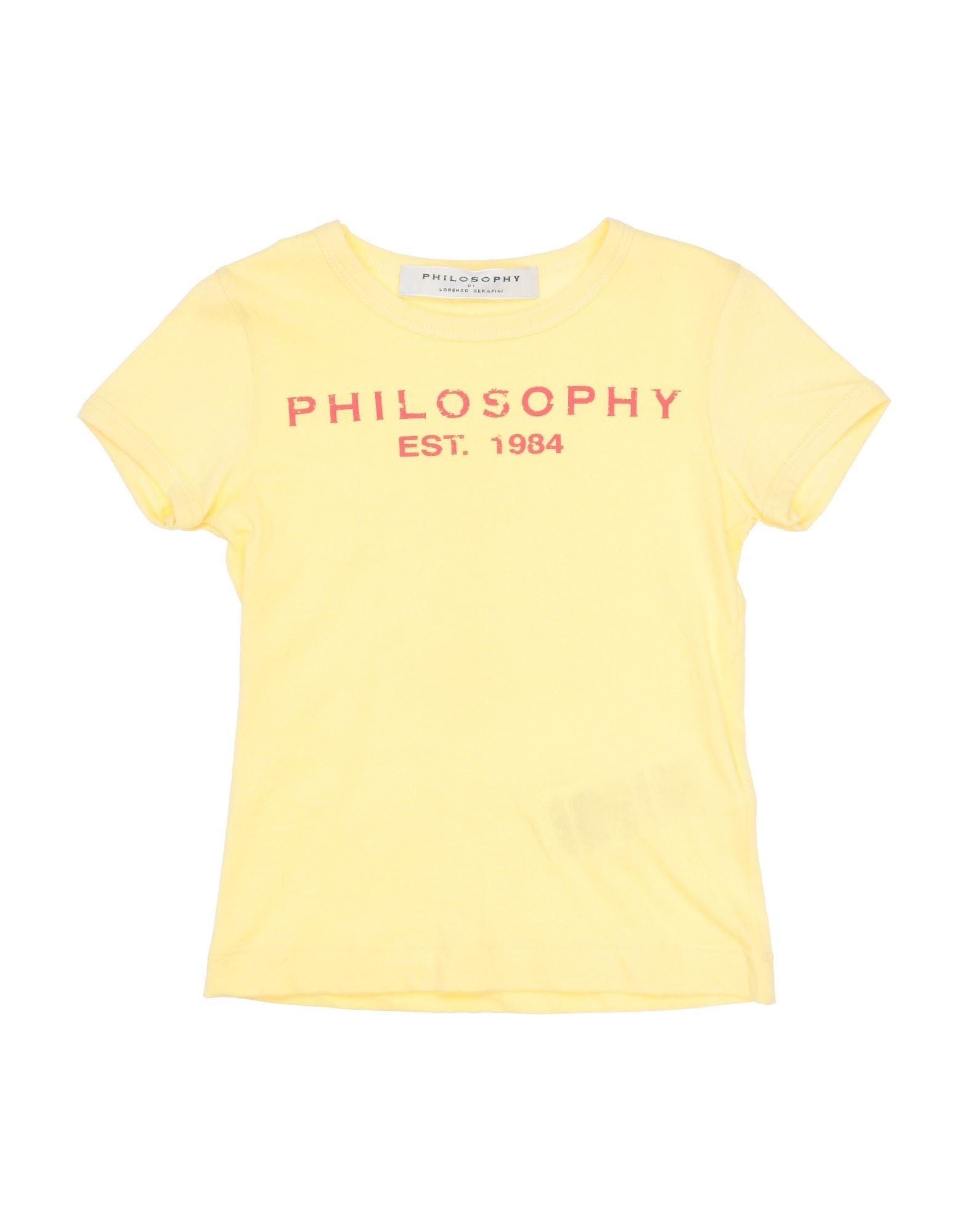 PHILOSOPHY di LORENZO SERAFINI T-shirts Kinder Gelb von PHILOSOPHY di LORENZO SERAFINI