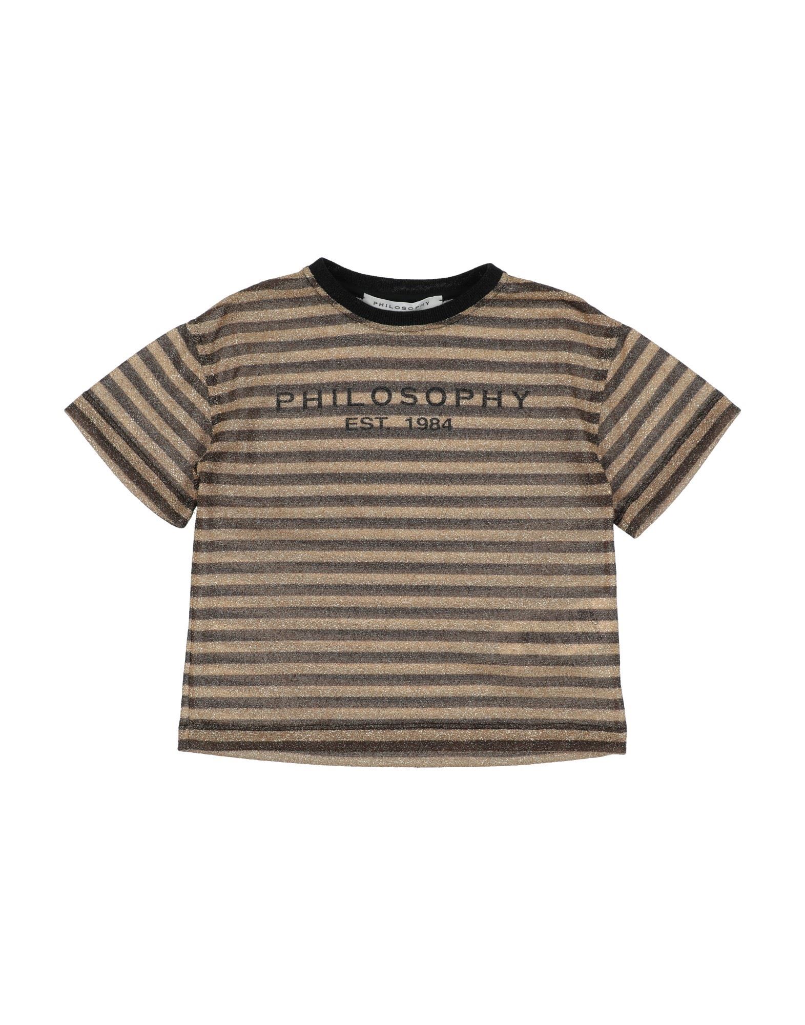 PHILOSOPHY di LORENZO SERAFINI T-shirts Kinder Gold von PHILOSOPHY di LORENZO SERAFINI