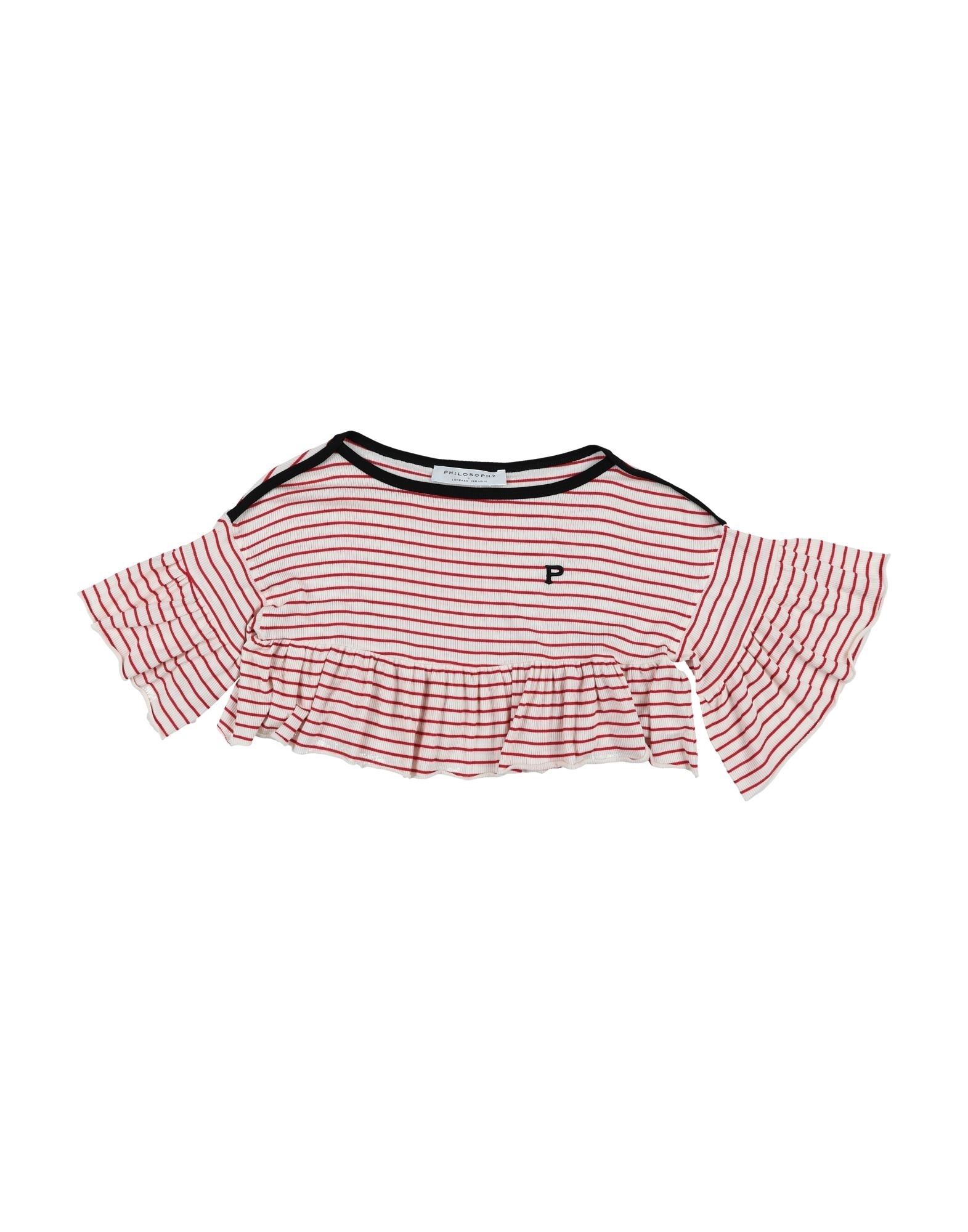 PHILOSOPHY di LORENZO SERAFINI T-shirts Kinder Rot von PHILOSOPHY di LORENZO SERAFINI