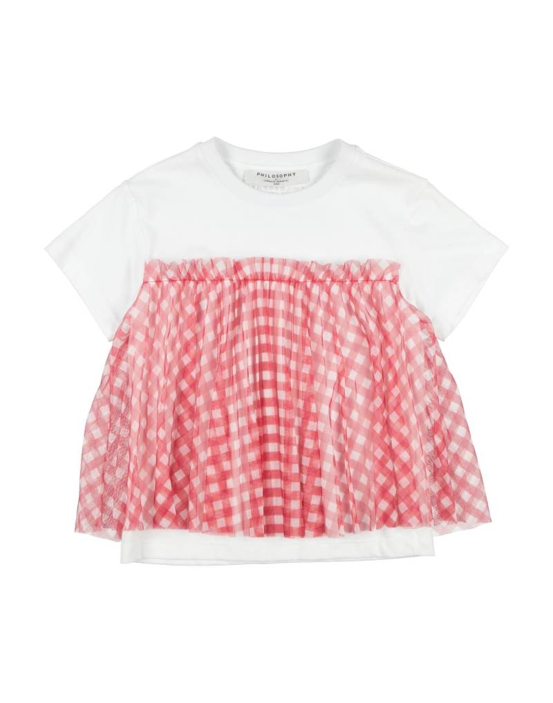 PHILOSOPHY di LORENZO SERAFINI T-shirts Kinder Rot von PHILOSOPHY di LORENZO SERAFINI