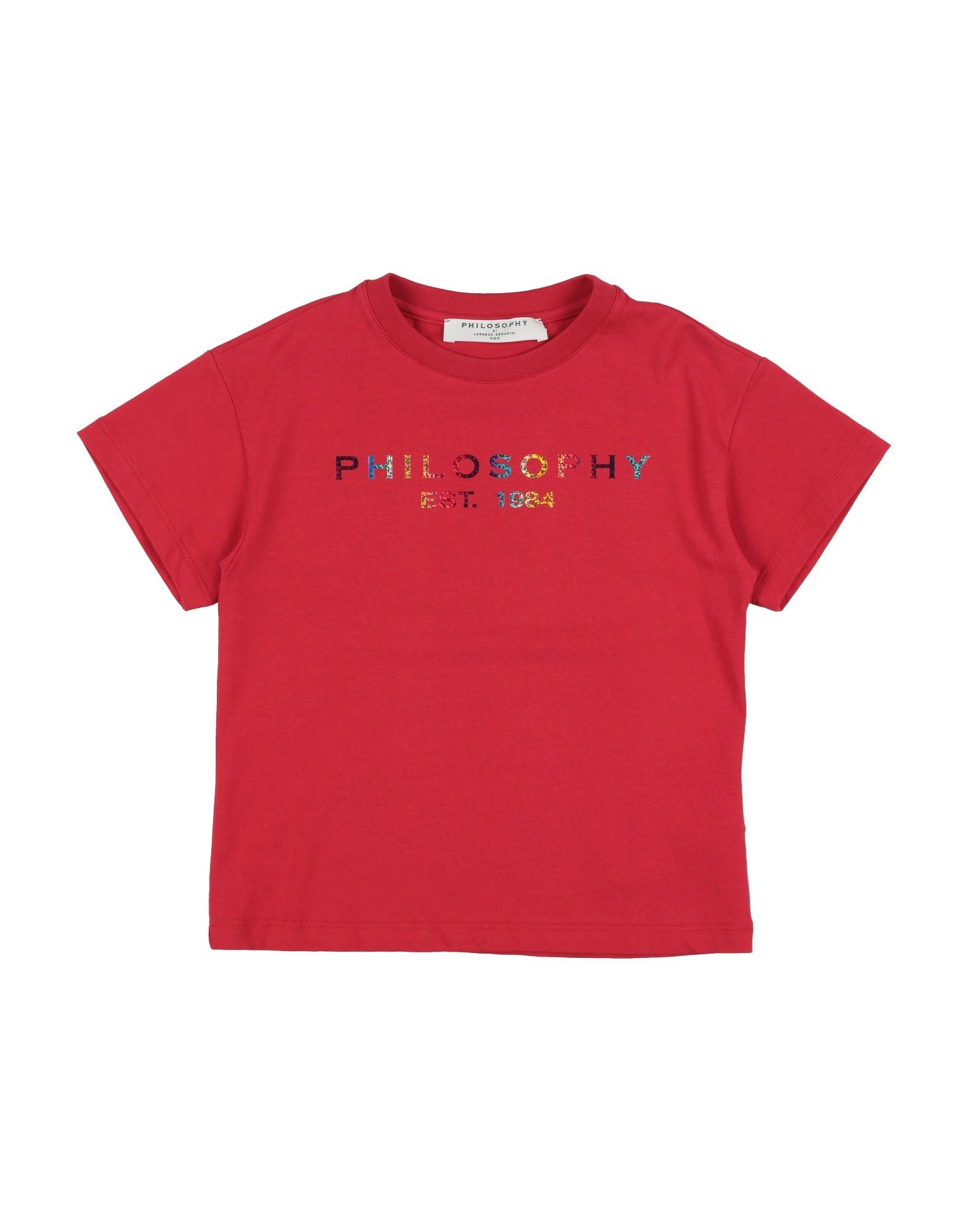 PHILOSOPHY di LORENZO SERAFINI T-shirts Kinder Rot PHILOSOPHY di LORENZO SERAFINI T-shirts Kinder Rot von PHILOSOPHY di LORENZO SERAFINI