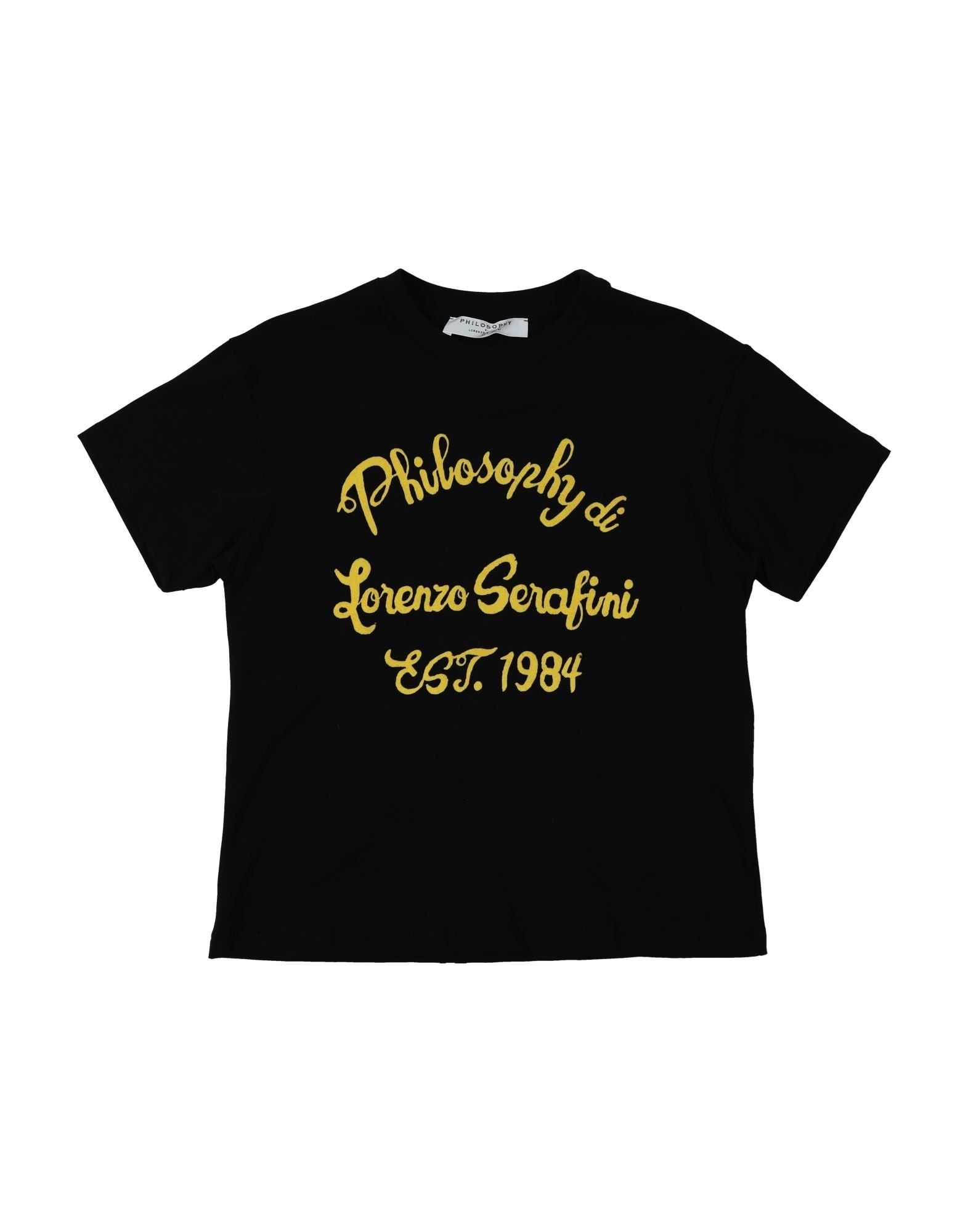 PHILOSOPHY di LORENZO SERAFINI T-shirts Kinder Schwarz von PHILOSOPHY di LORENZO SERAFINI