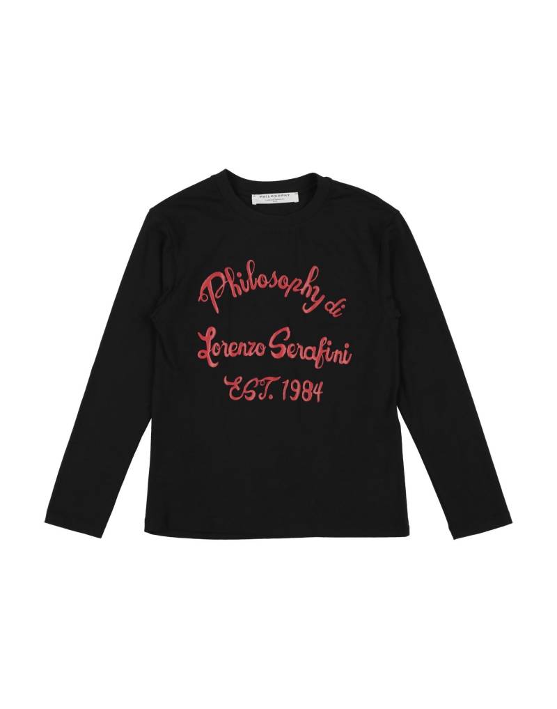 PHILOSOPHY di LORENZO SERAFINI T-shirts Kinder Schwarz von PHILOSOPHY di LORENZO SERAFINI