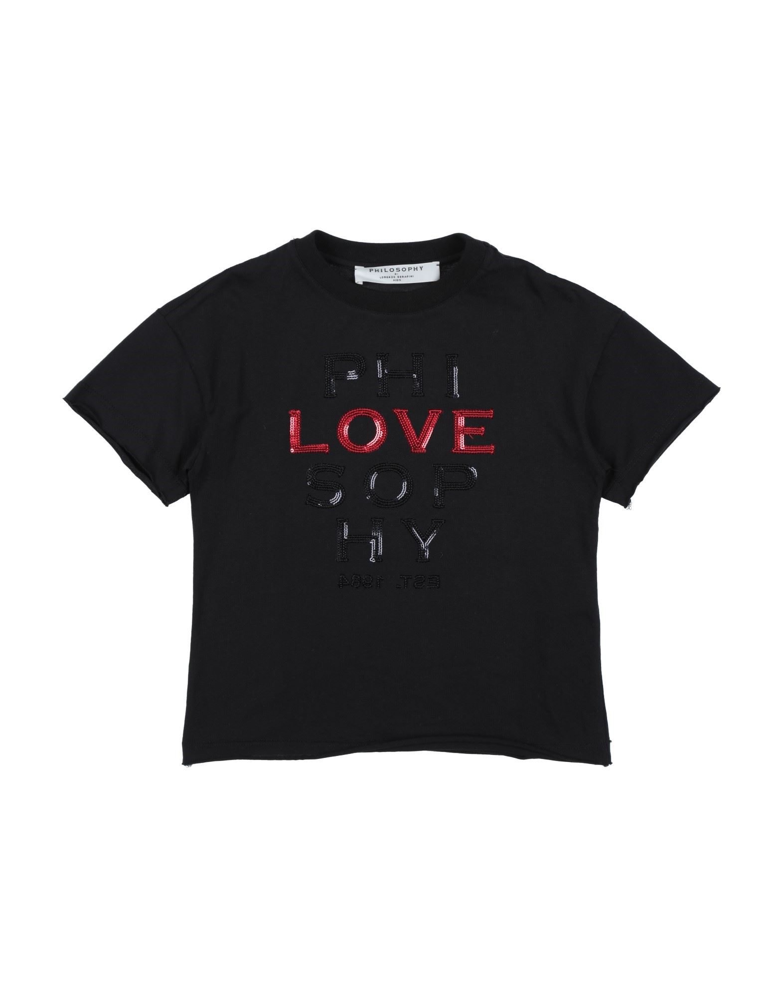 PHILOSOPHY di LORENZO SERAFINI T-shirts Kinder Schwarz von PHILOSOPHY di LORENZO SERAFINI