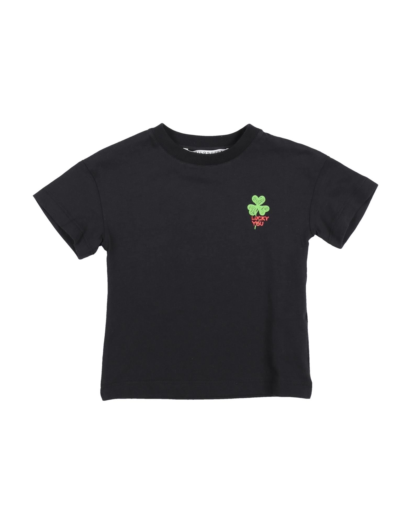 PHILOSOPHY di LORENZO SERAFINI T-shirts Kinder Schwarz von PHILOSOPHY di LORENZO SERAFINI