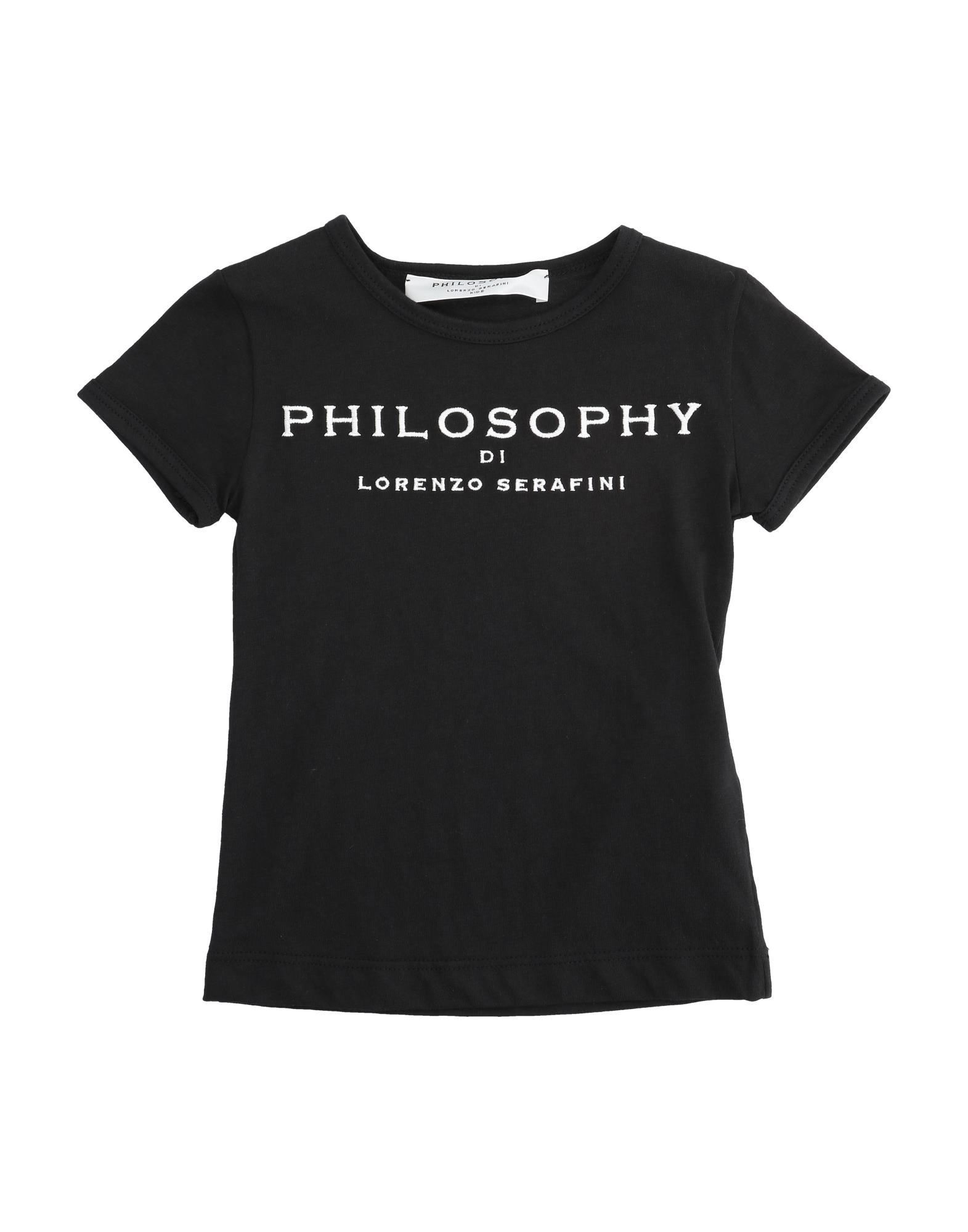 PHILOSOPHY di LORENZO SERAFINI T-shirts Kinder Schwarz von PHILOSOPHY di LORENZO SERAFINI