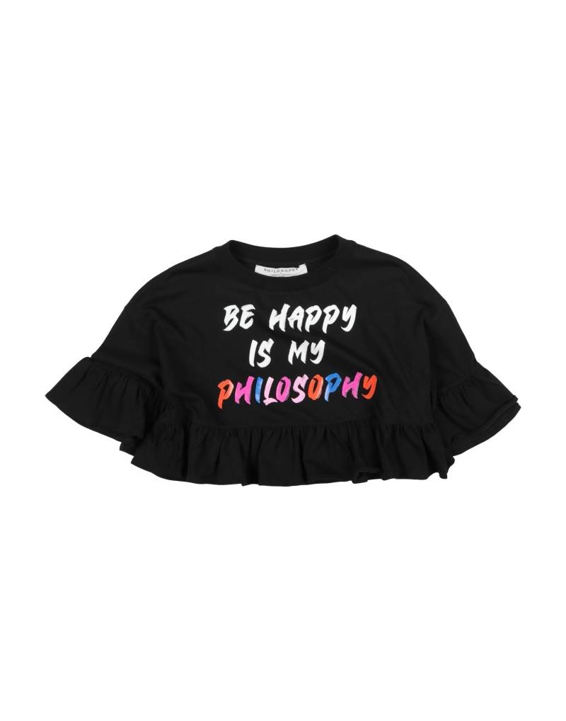 PHILOSOPHY di LORENZO SERAFINI T-shirts Kinder Schwarz von PHILOSOPHY di LORENZO SERAFINI