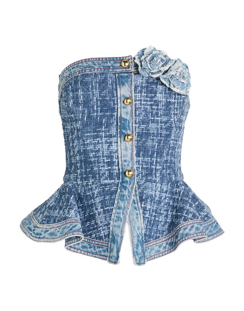 PHILOSOPHY di LORENZO SERAFINI Top Damen Blau von PHILOSOPHY di LORENZO SERAFINI