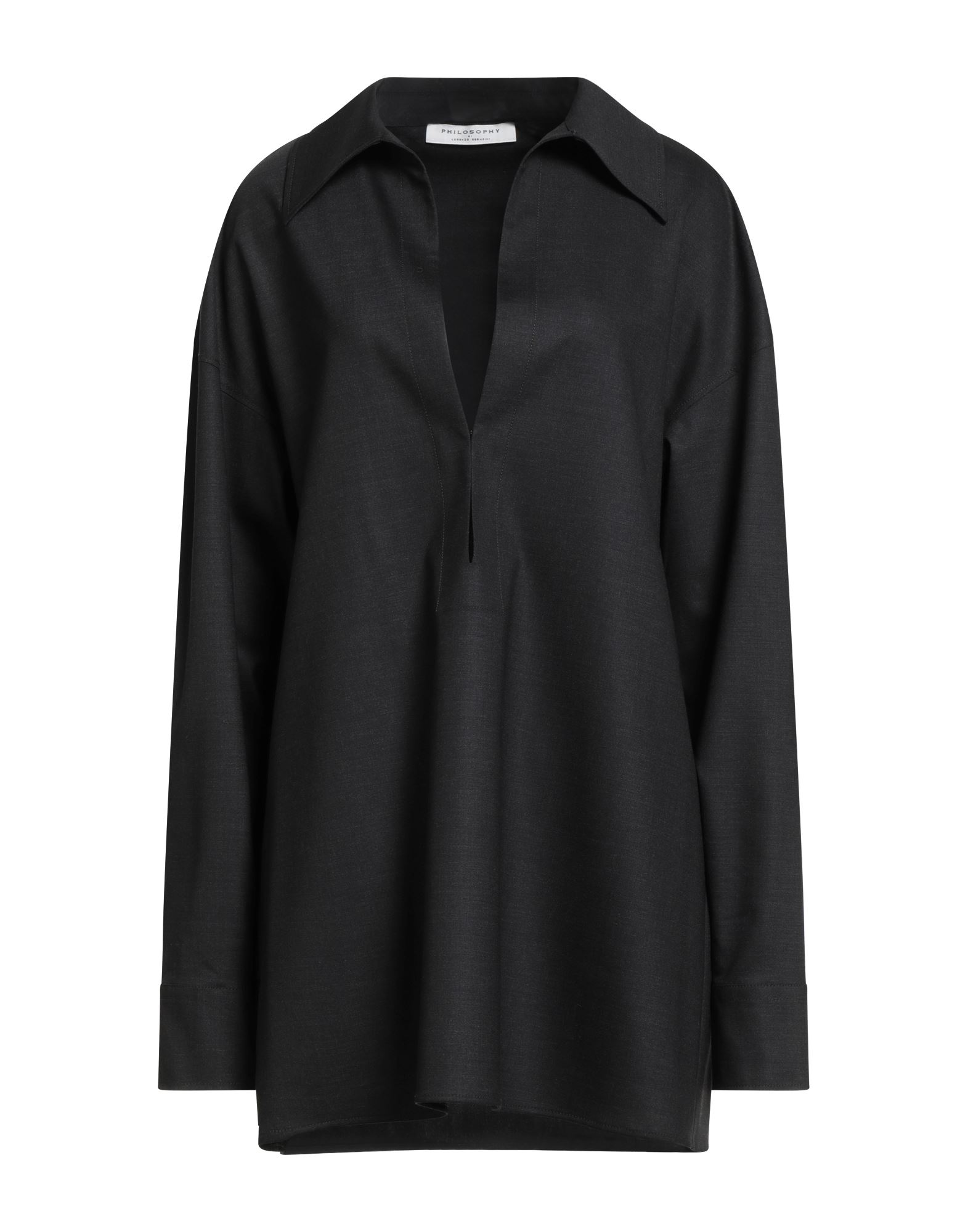 PHILOSOPHY di LORENZO SERAFINI Top Damen Braungrau von PHILOSOPHY di LORENZO SERAFINI