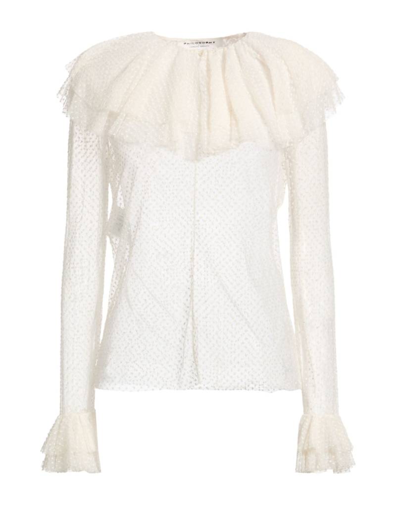 PHILOSOPHY di LORENZO SERAFINI Top Damen Elfenbein von PHILOSOPHY di LORENZO SERAFINI