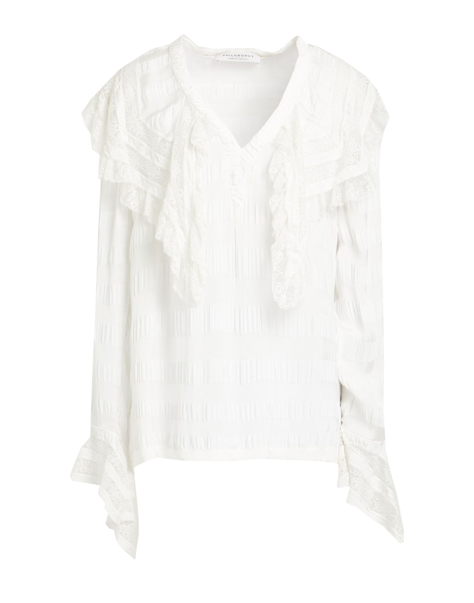 PHILOSOPHY di LORENZO SERAFINI Top Damen Elfenbein PHILOSOPHY di LORENZO SERAFINI Top Damen Elfenbein von PHILOSOPHY di LORENZO SERAFINI