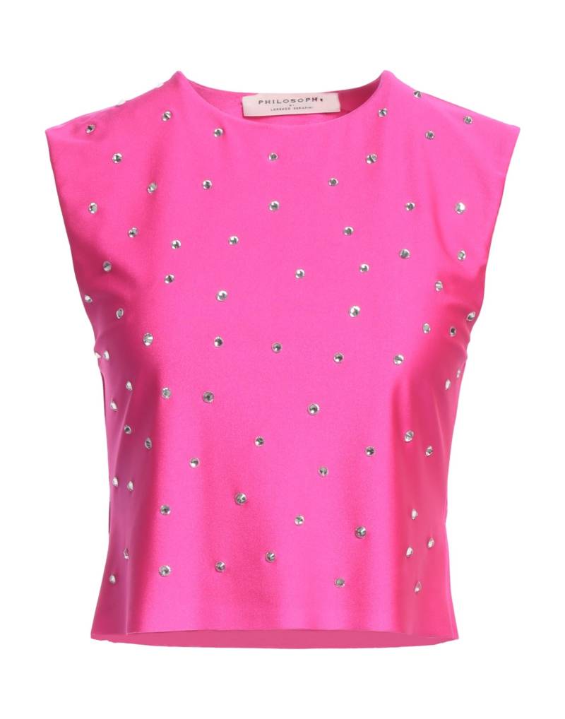 PHILOSOPHY di LORENZO SERAFINI Top Damen Fuchsia von PHILOSOPHY di LORENZO SERAFINI