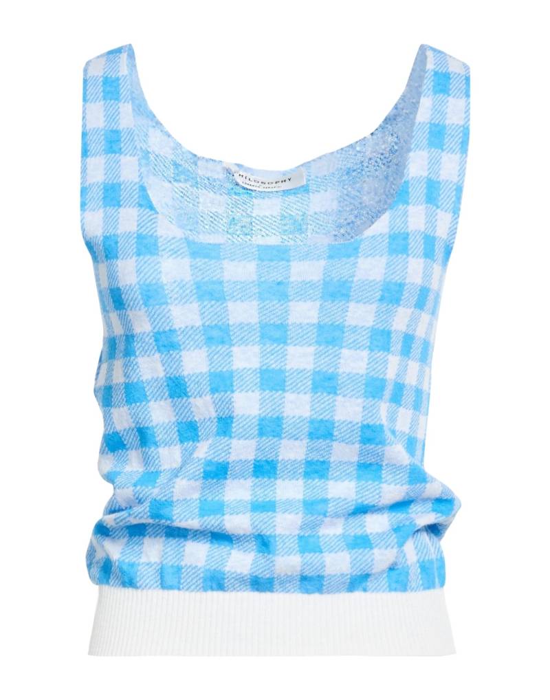 PHILOSOPHY di LORENZO SERAFINI Top Damen Hellblau von PHILOSOPHY di LORENZO SERAFINI