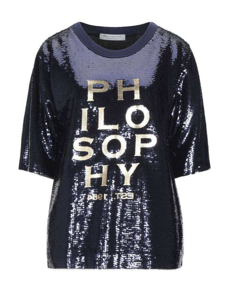PHILOSOPHY di LORENZO SERAFINI Top Damen Nachtblau von PHILOSOPHY di LORENZO SERAFINI