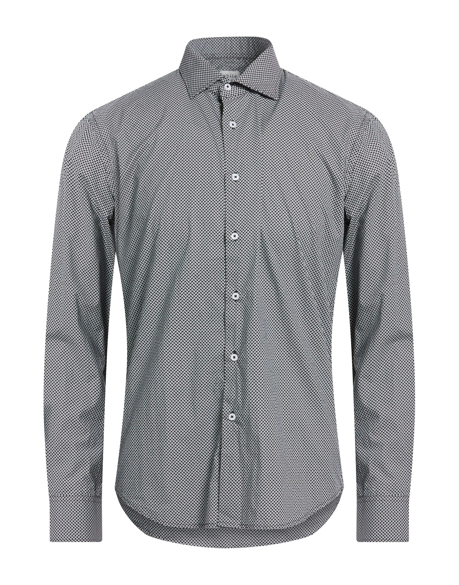 PHILOTINTO Hemd Herren Schwarz von PHILOTINTO