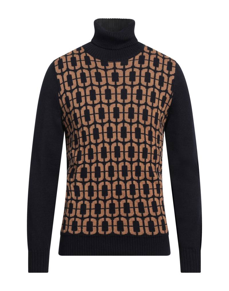 PHILOTINTO Rollkragenpullover Herren Nachtblau von PHILOTINTO