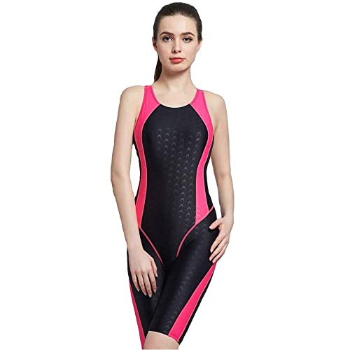 PHINIKISS Wassersport Einteiler Badeanzug Damen Sportbadeanzug Knielang Bademode von PHINIKISS