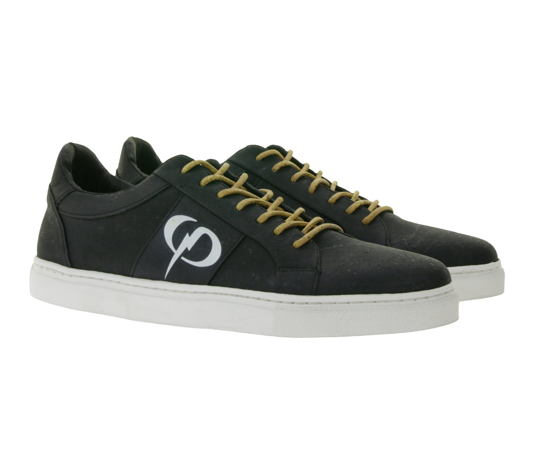 PHINOMEN Cork II Unisex Sneaker Handarbeit Made in Portugal aus Kork gefertigt Freizeit-Schuhe Schwarz PHINOMEN Cork II Unisex Sneaker Handarbeit Made in Portugal aus Kork gefertigt Freizeit-Schuhe Schwarz von PHINOMEN