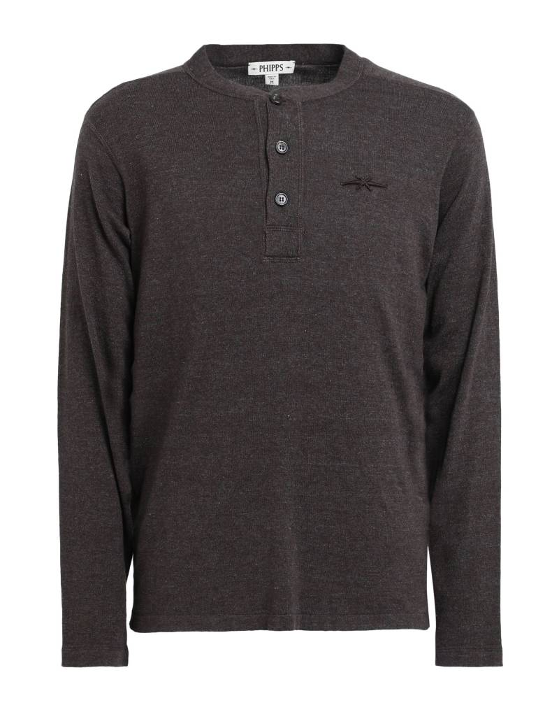 PHIPPS Pullover Herren Dunkelbraun von PHIPPS