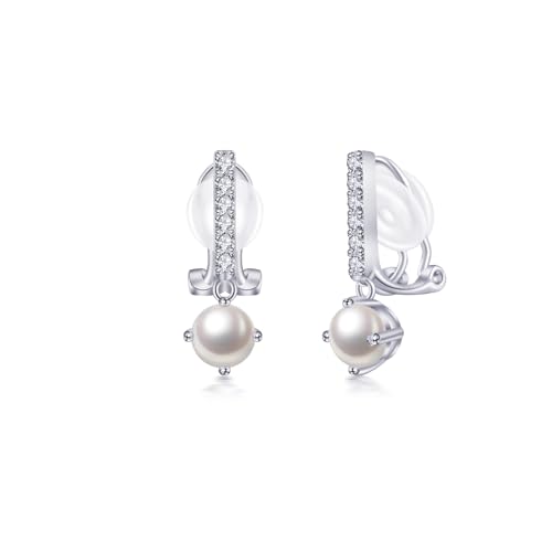PHNIBIRD Ohrclips Damen ohne Ohrlöcher Silber 925 Hypoallergene Perle Ohrringe Damen Elegant Geschenk für Geburtstags PHNIBIRD Ohrclips Damen ohne Ohrlöcher Silber 925 Hypoallergene Perle Ohrringe Damen Elegant Geschenk für Geburtstags von PHNIBIRD