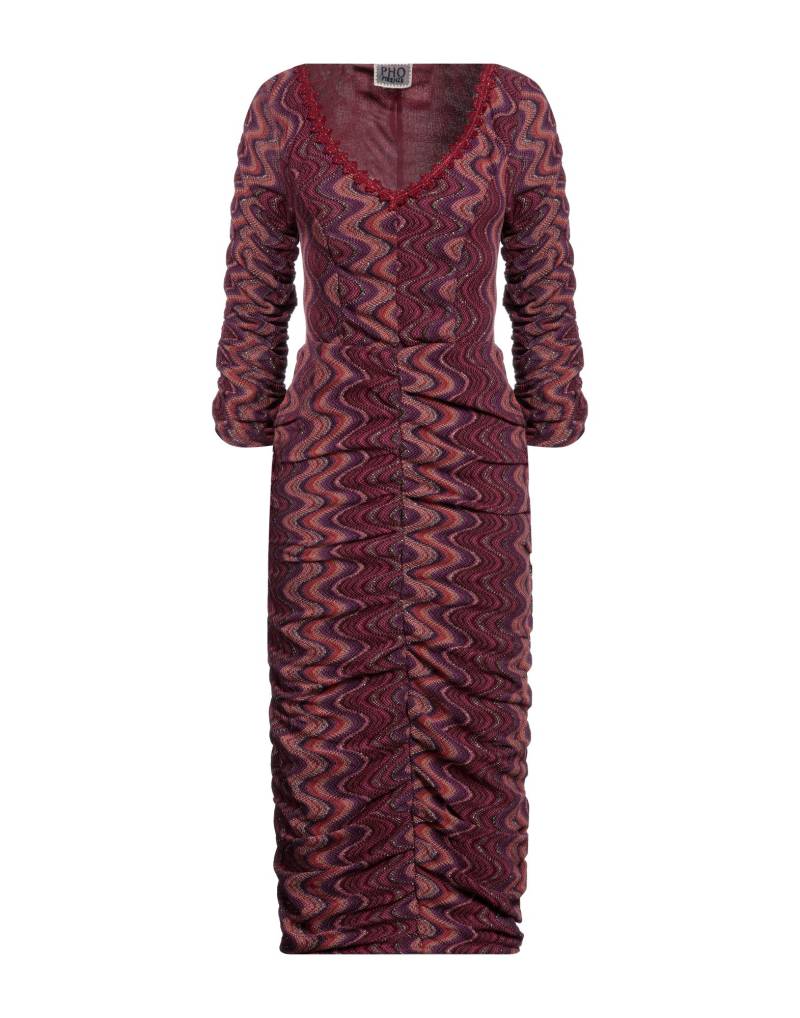 PHO Firenze Midi-kleid Damen Bordeaux von PHO Firenze