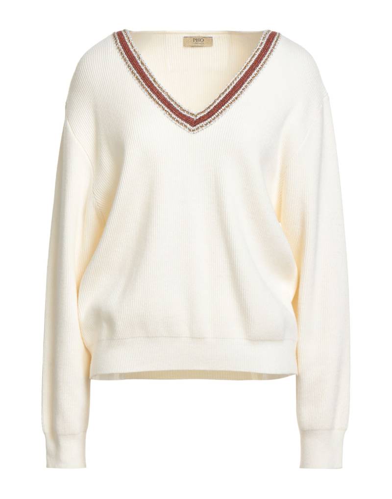 PHO Firenze Pullover Damen Elfenbein PHO Firenze Pullover Damen Elfenbein von PHO Firenze