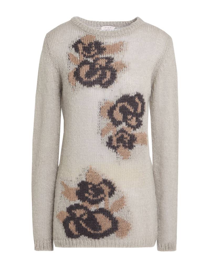 PHO Firenze Pullover Damen Hellgrau von PHO Firenze