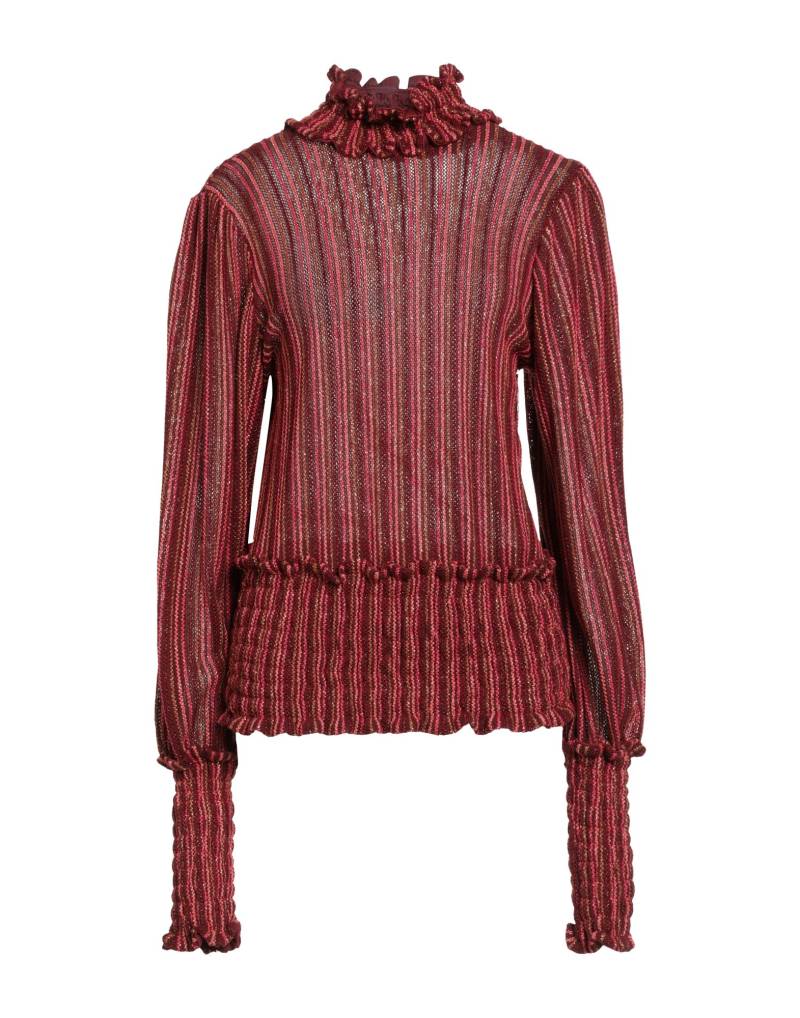 PHO Firenze Rollkragenpullover Damen Bordeaux von PHO Firenze