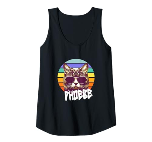 Damen PHOEBE - Schöner Mädchen Name mit lustiger Katze Tank Top Damen PHOEBE - Schöner Mädchen Name mit lustiger Katze Tank Top von PHOEBE Tochter Enkel Geburtstag Geschenkideen