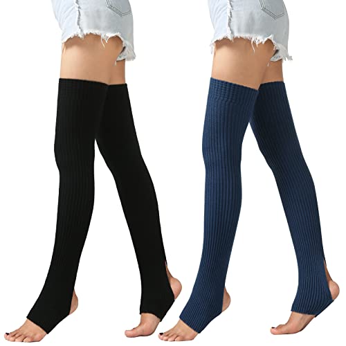 PHOGARY 2 Paare Stulpen Damen Lange Winter Beinwärmer mit Fersenloch, Beinwärmer Ballett Stulpen Mädchen Beinstulpen Damen Stricken Häkelarbeit Pulswärmer Leg Warmers Mädchen Stiefel Abdeckung(Stil C) PHOGARY 2 Paare Stulpen Damen Lange Winter Beinwärmer mit Fersenloch, Beinwärmer Ballett Stulpen Mädchen Beinstulpen Damen Stricken Häkelarbeit Pulswärmer Leg Warmers Mädchen Stiefel Abdeckung(Stil C) von PHOGARY