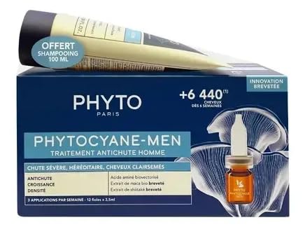 PHYTOCYANE ANTI-FALLING TREATMENT FOR MEN LOT 2 pcs von PHYTO