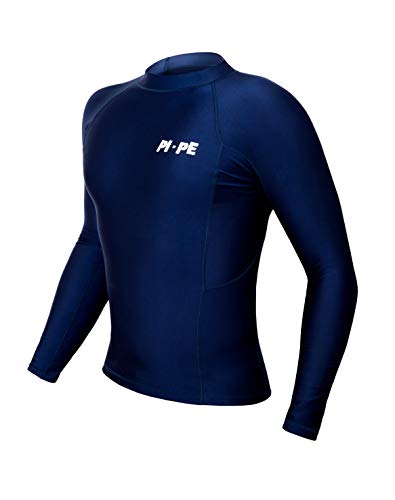 PI-PE Rash Guard Herren Langarm Active L/S XXL blau von PI-PE