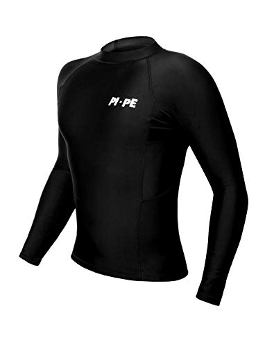 PI-PE Rash Guard Herren Langarm Active L/S XXL schwarz von PI-PE