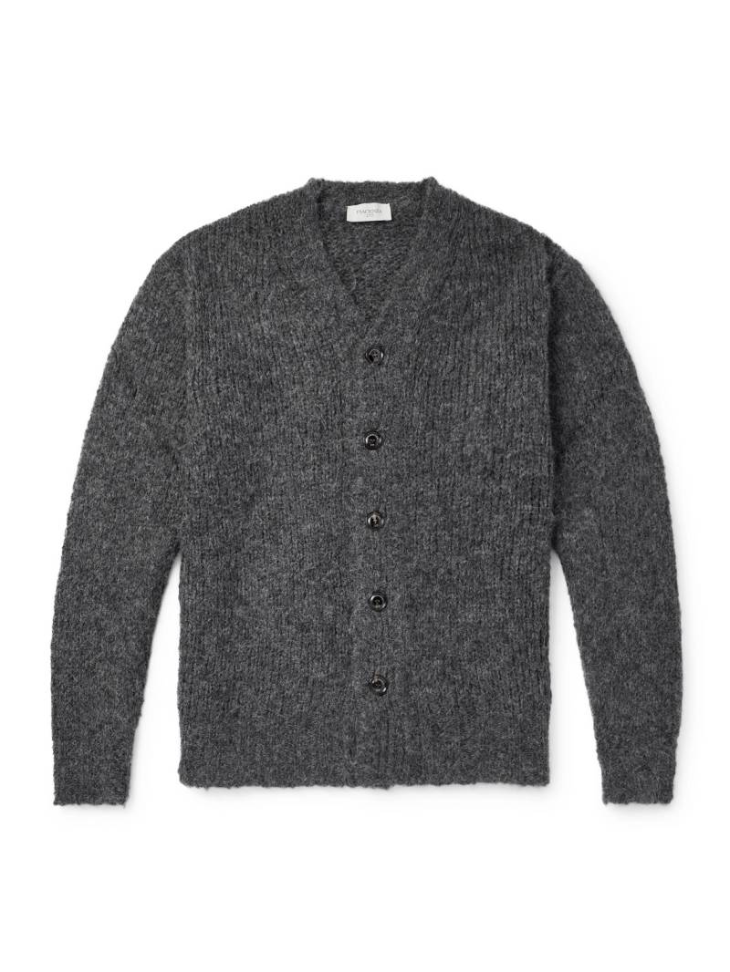 PIACENZA 1733 - Alpaca, Cashmere and Silk-Blend Cardigan - Men - Gray - IT 54 von PIACENZA 1733