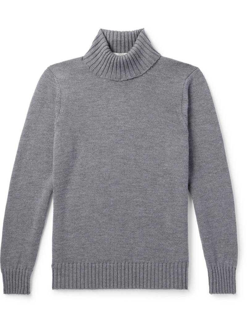 PIACENZA 1733 - Slim-Fit Wool Rollneck Sweater - Men - Gray - IT 54 von PIACENZA 1733