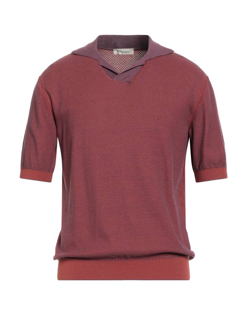 PIACENZA CASHMERE 1733 Pullover Herren Rostrot von PIACENZA CASHMERE 1733