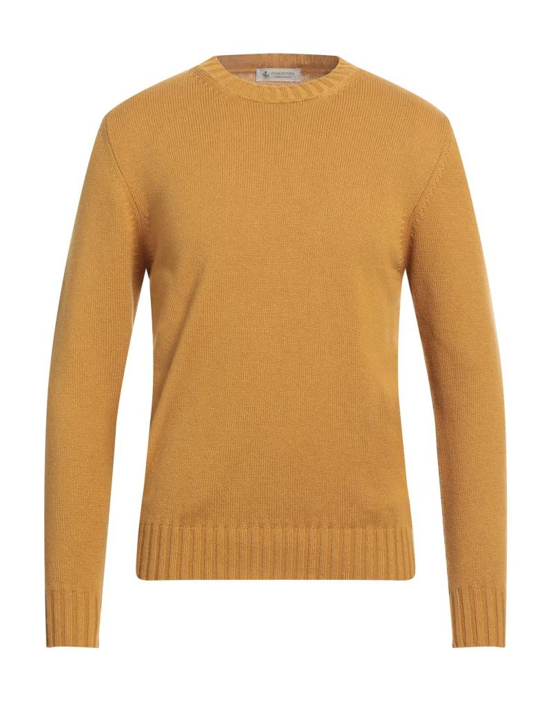 PIACENZA CASHMERE 1733 Pullover Herren Senf von PIACENZA CASHMERE 1733