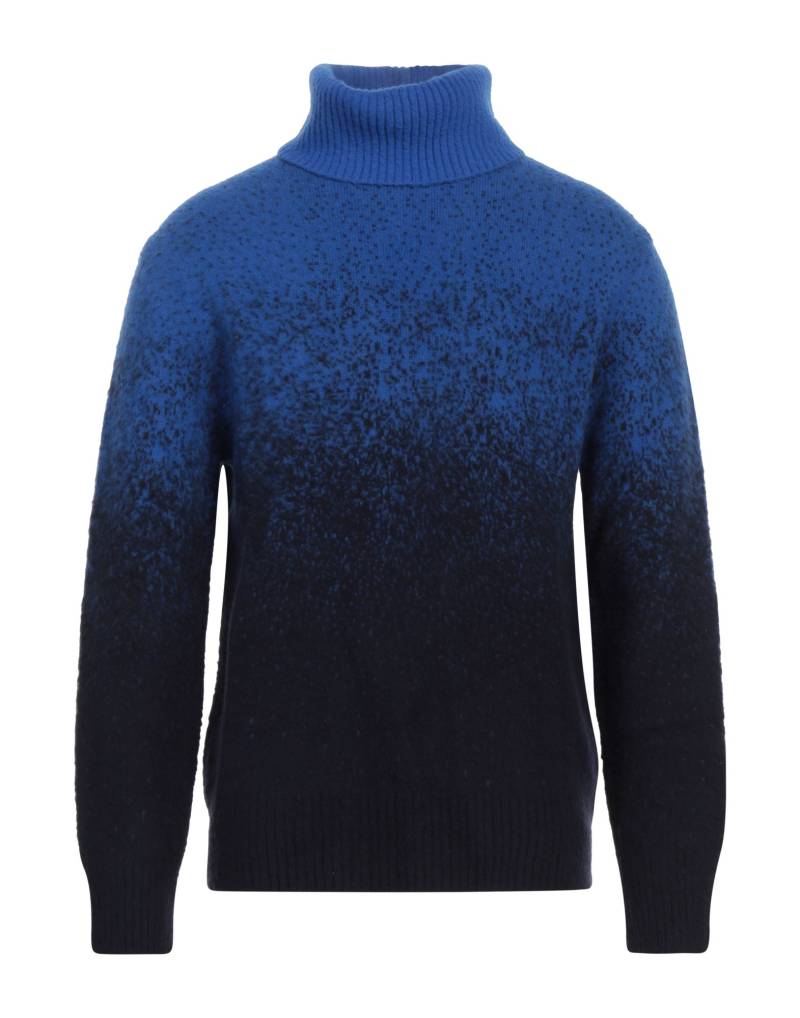 PIACENZA CASHMERE 1733 Rollkragenpullover Herren Blau von PIACENZA CASHMERE 1733