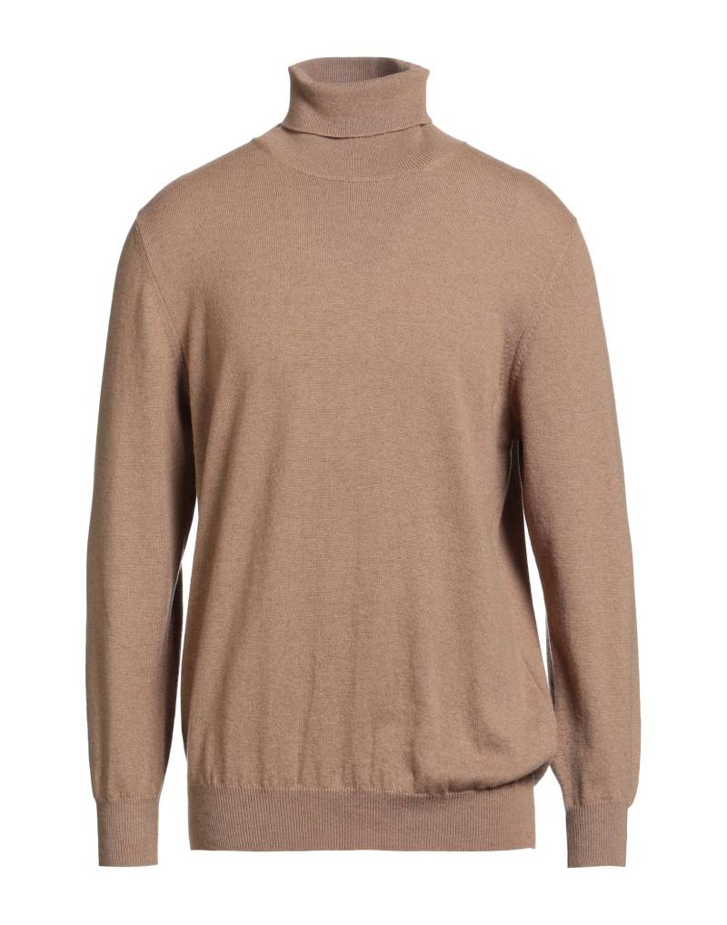 PIACENZA CASHMERE 1733 Rollkragenpullover Herren Kamel von PIACENZA CASHMERE 1733